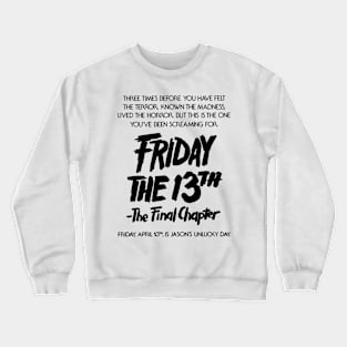 Friday 13th Crewneck Sweatshirt